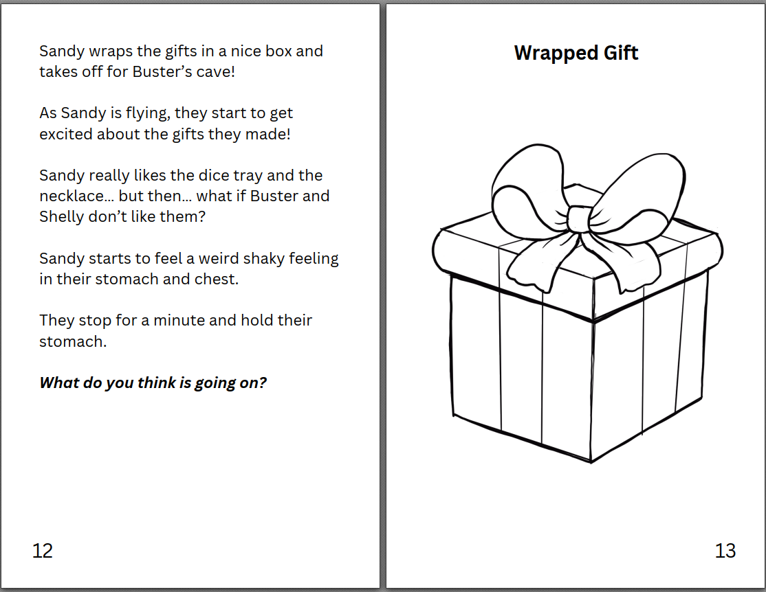 Screenshot 5 for StoryGuider: Sandy's Gifting Misgivings!