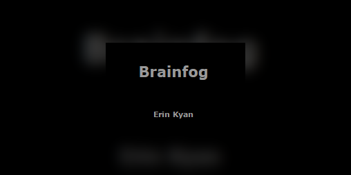 Cover image for Brainfog