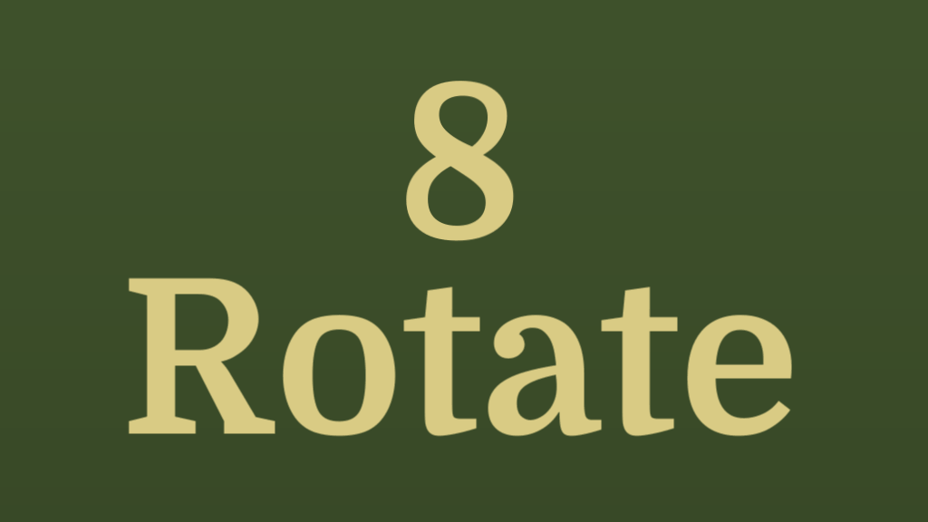 8 Rotate - Gold Edition