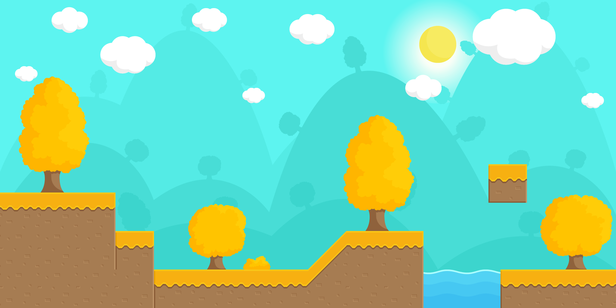 Free Platform Game Assets, 2D Environments