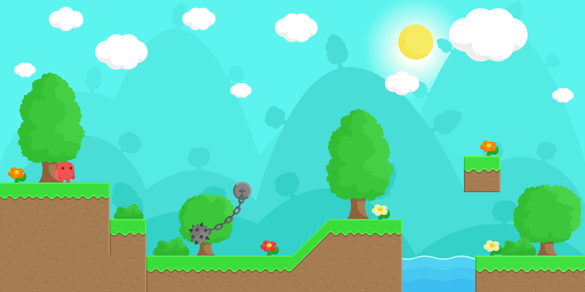 Free Platform Game Assets, 2D Environments