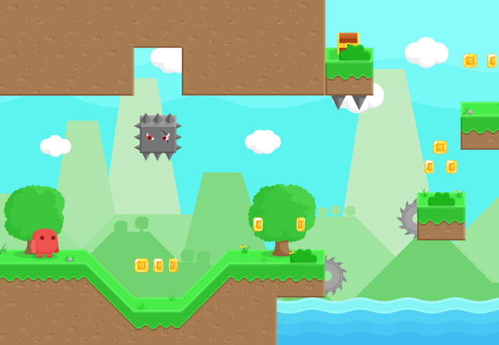 Free Platform Game Assets + GUI by Bayat Games