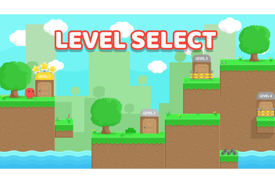 Free Platform Game Assets + GUI by Bayat Games