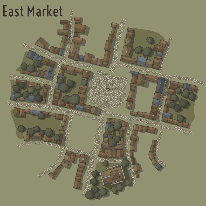 Neighbourhood Generator by watabou