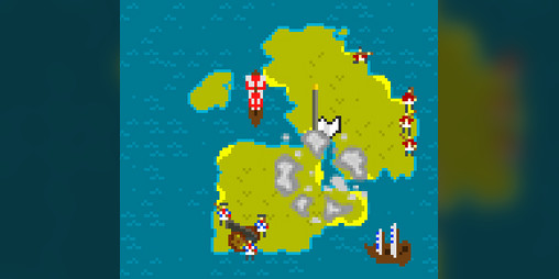 Cover image for Retro Island War