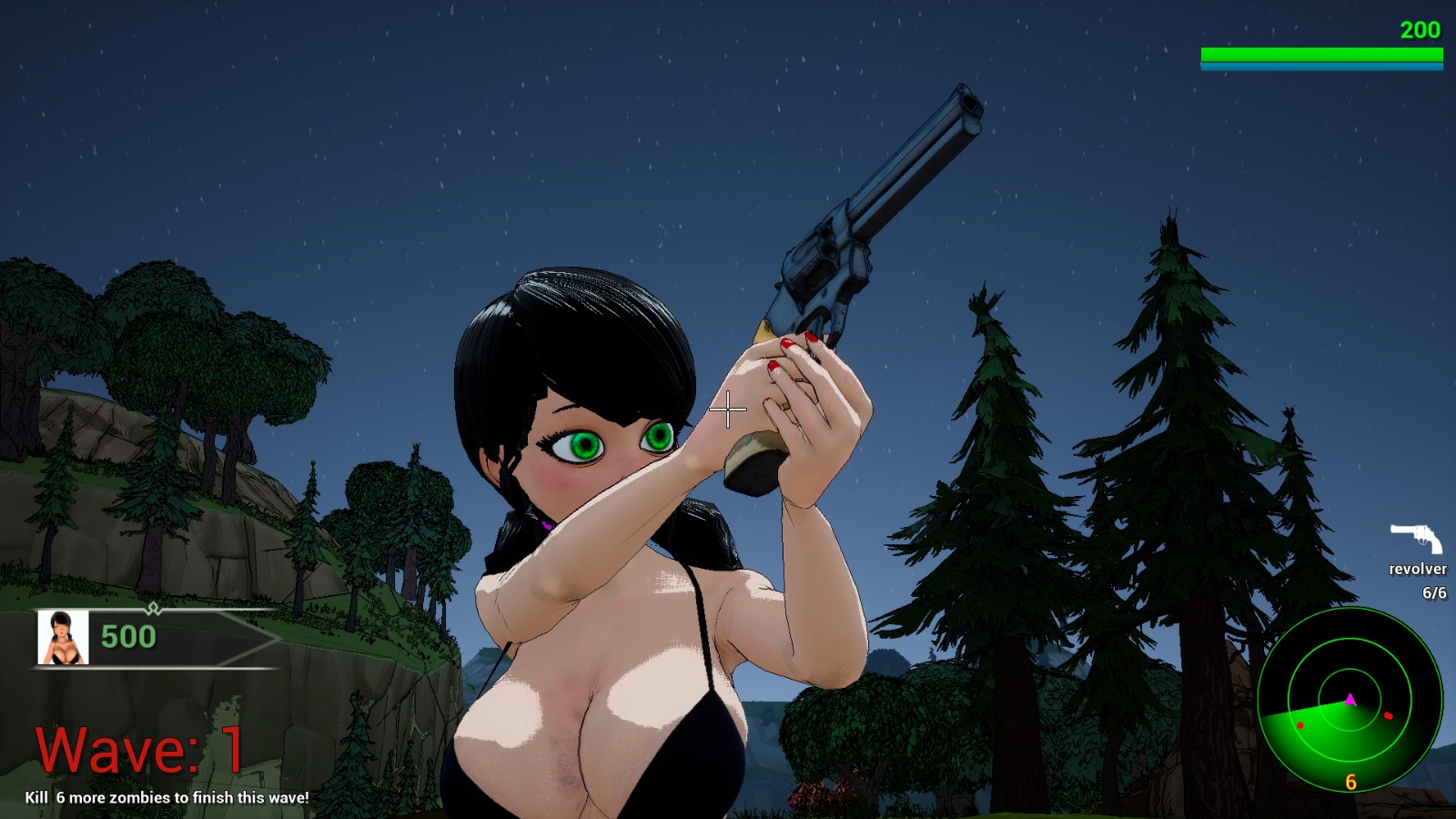 Screenshot 2 for Girls vs Zombies
