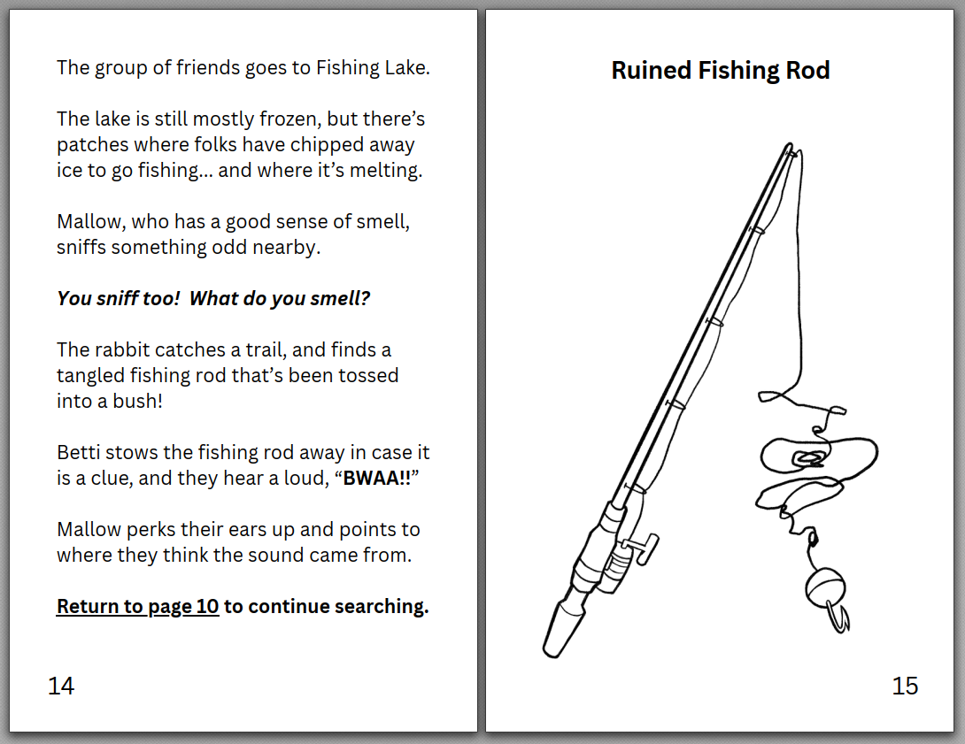 Screenshot 5 for StoryGuider: Betti and the Befuddling Bellow!