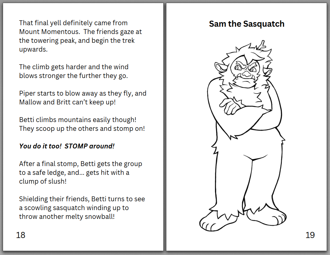 Screenshot 6 for StoryGuider: Betti and the Befuddling Bellow!
