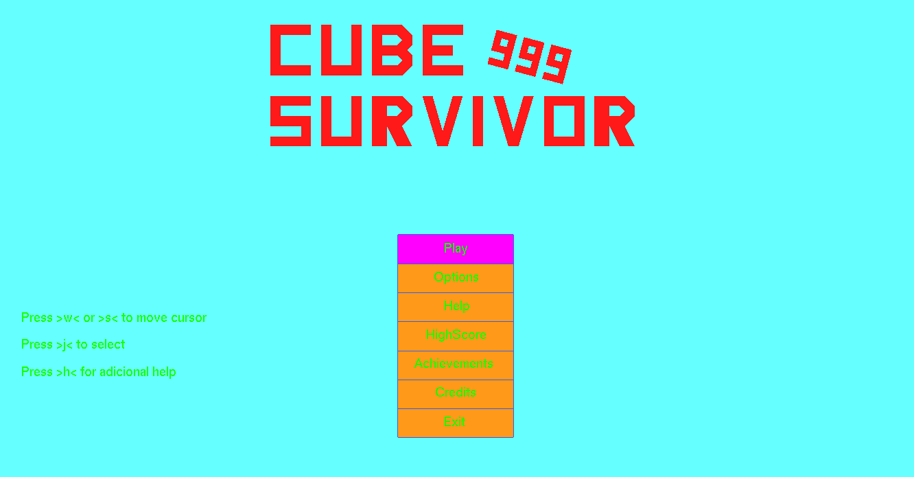 Cover image for Cube Survivor 999