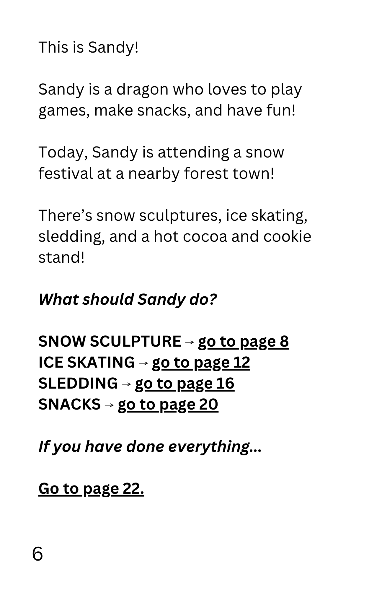 Screenshot 4 for StoryGuider: Sandy's Snowy Celebration!