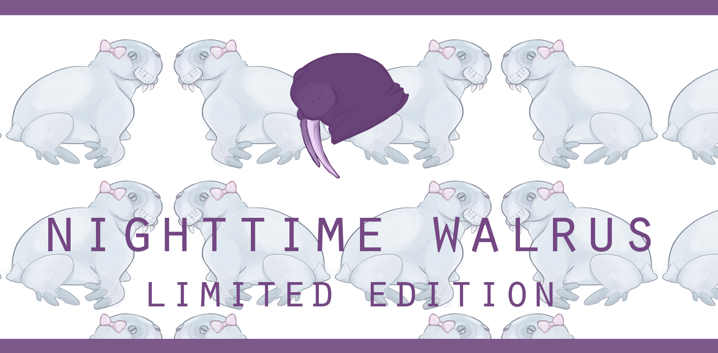 Nighttime Walrus - Limited Edition