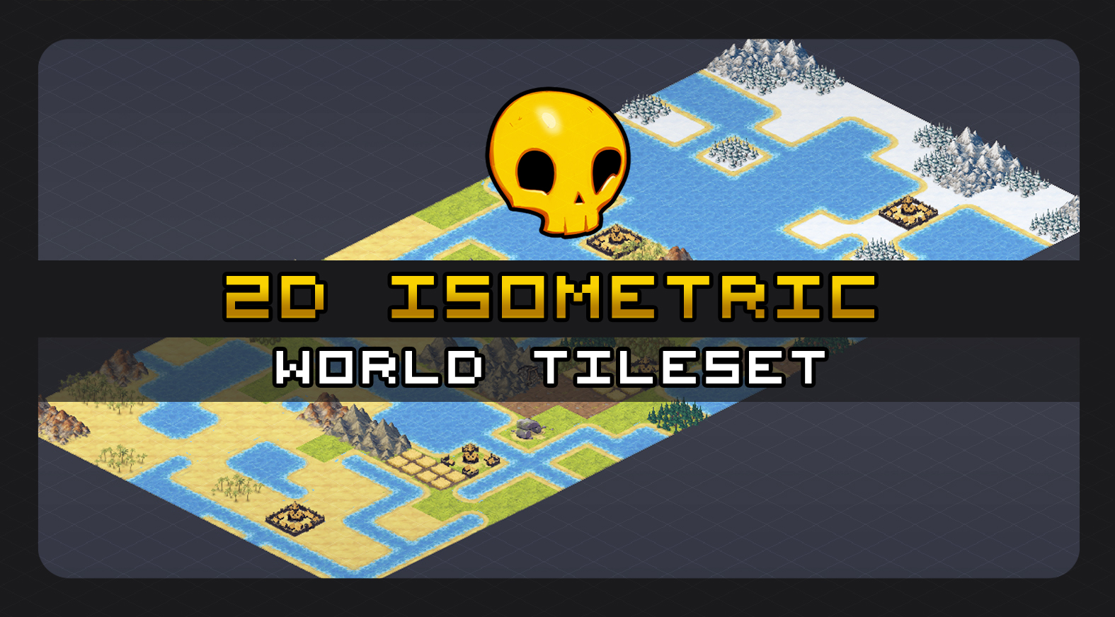 2D Isometric World Tileset