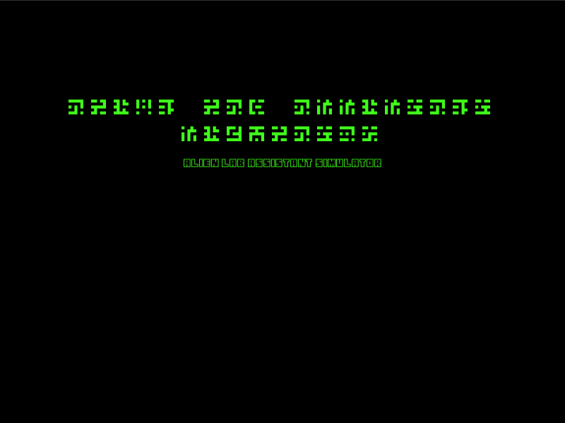 Cover image for Alien Lab Assistant Simulator
