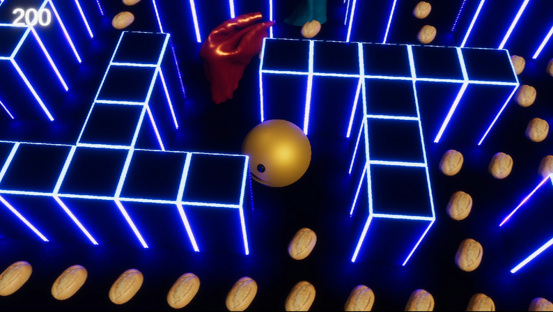 Pacman 3d Rtx PAC-RTX by JLPM