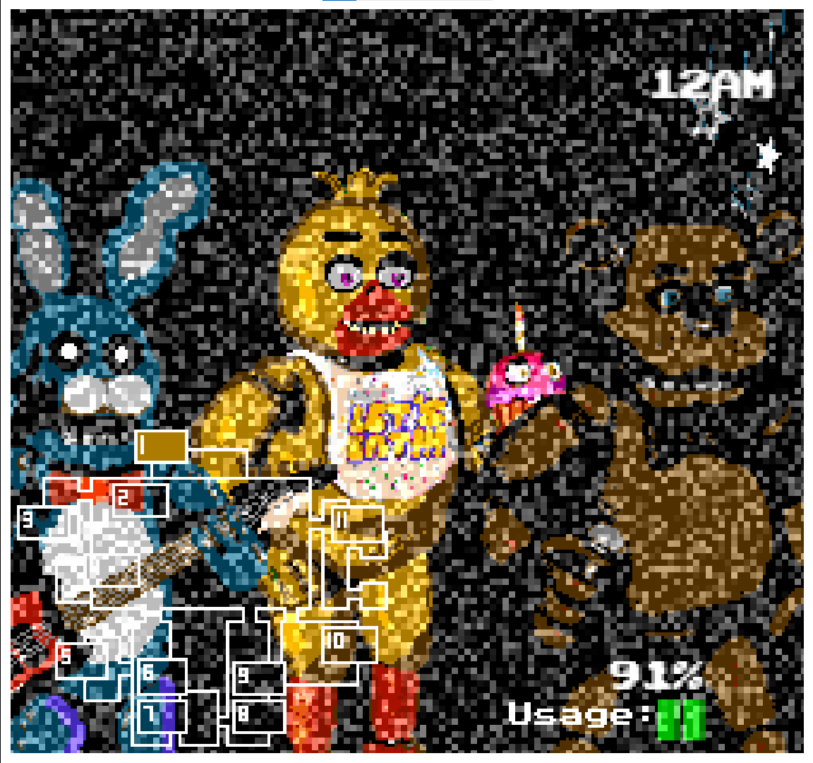 FNAF 1 but in the NES : r/fivenightsatfreddys