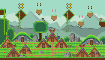 Viking fantasy tileset pixel art game asset - Viking fantasy tileset ...