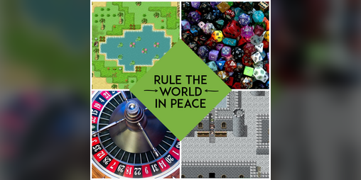 Cover image for Rule The World in Peace English & German