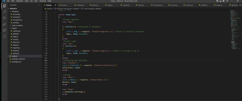 GameMaker Source Code And Nodejs WebSocket by Bukmand