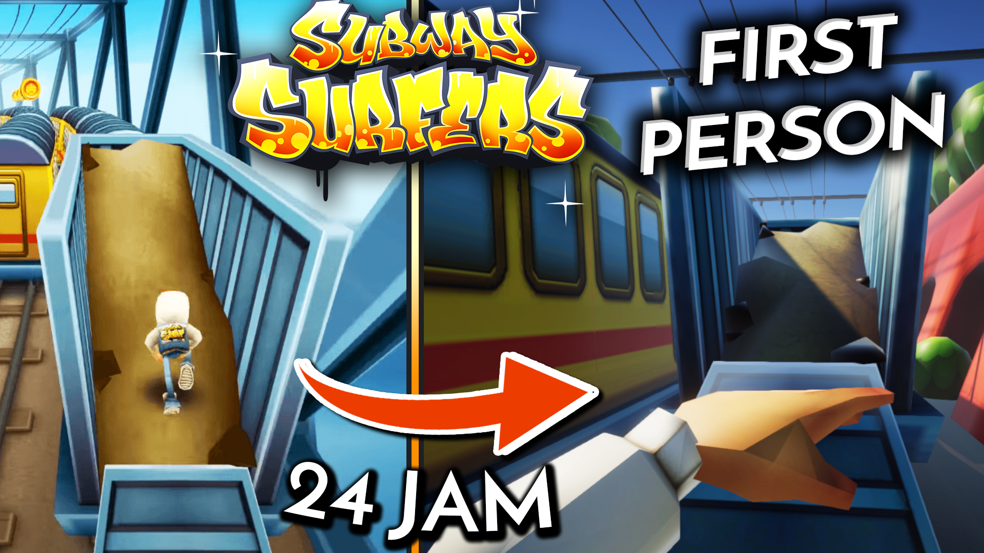 Subway Surfers Dark Pou by Andy Lukito