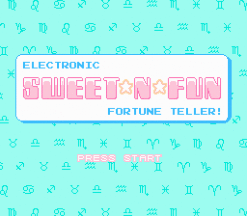 Cover image for Electronic Sweet-N-Fun Fortune Teller