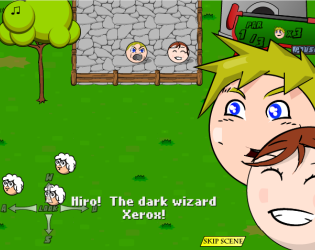 Super Dramatic Flash Minigolf RPG