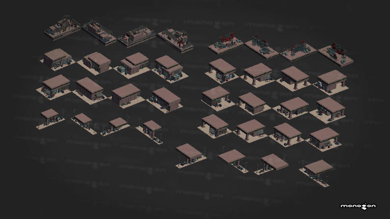 Isometric Zombie Apocalypse - monogon by monogon
