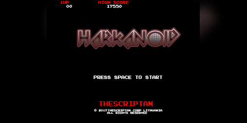 Cover image for Harkanoid