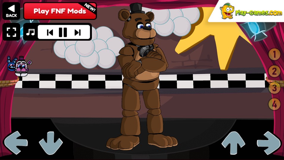 FNF vs. Withered Freddy Fazbear - Play FNF vs. Withered Freddy