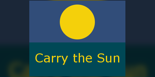 Cover image for Carry the Sun