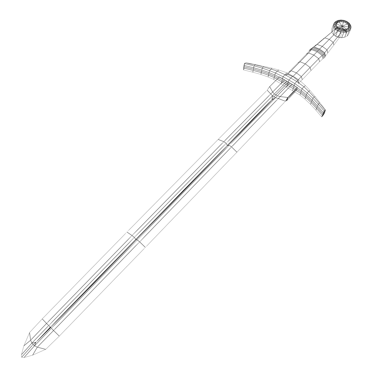 Medieval Bastard Sword By Bjornh