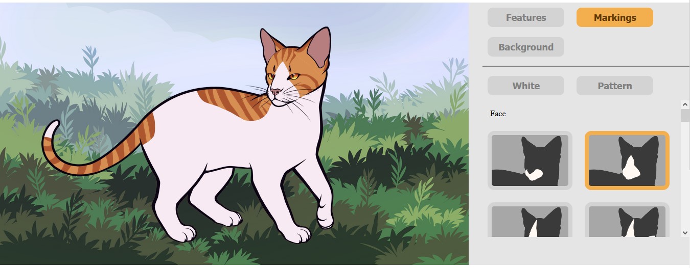 Create a Cat: Warrior Cat Maker