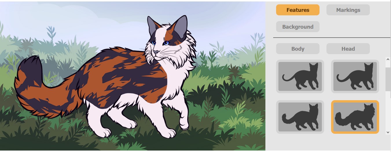 Create a Cat: Warrior Cat Maker