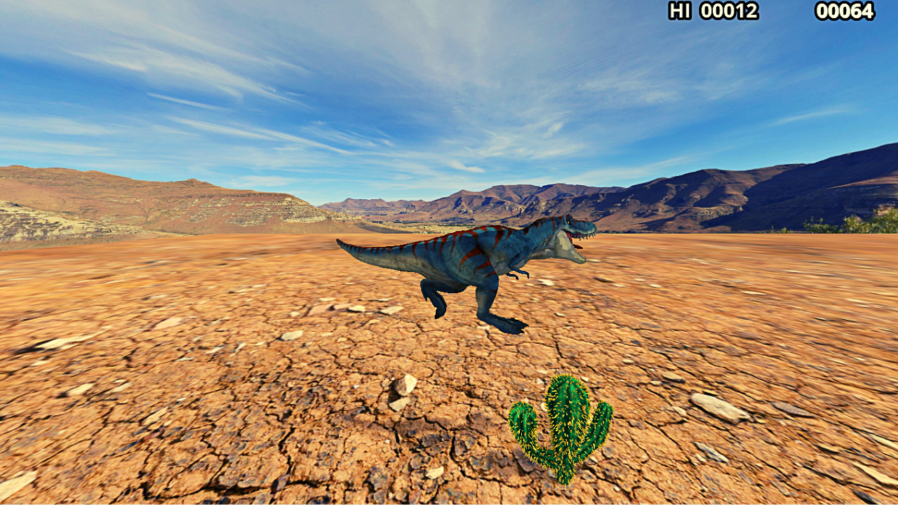 Name of Google Chrome dinosaur cactus game - Arqade