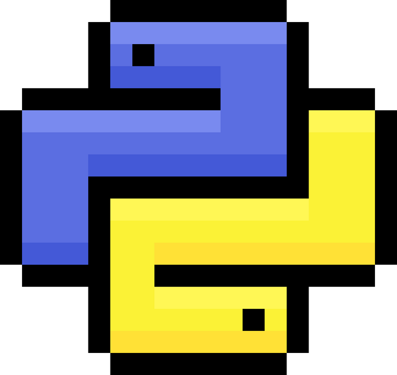 Programming languages pixel icons by Ceo Potato
