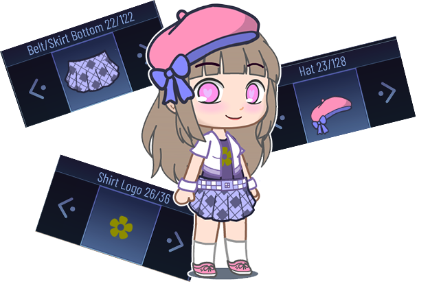 gachaclub Gacha Club Skirt Glitch 