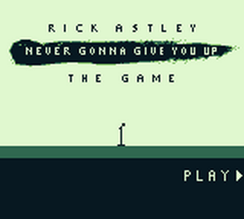 Rick roll gif in gamejots files - Game Jolt