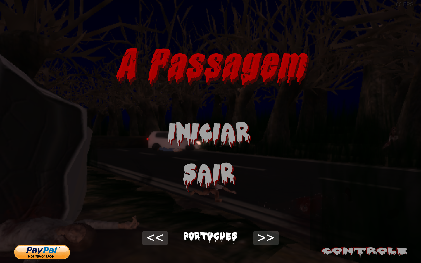 Jogo de terror A Passagem Para Pc/Android