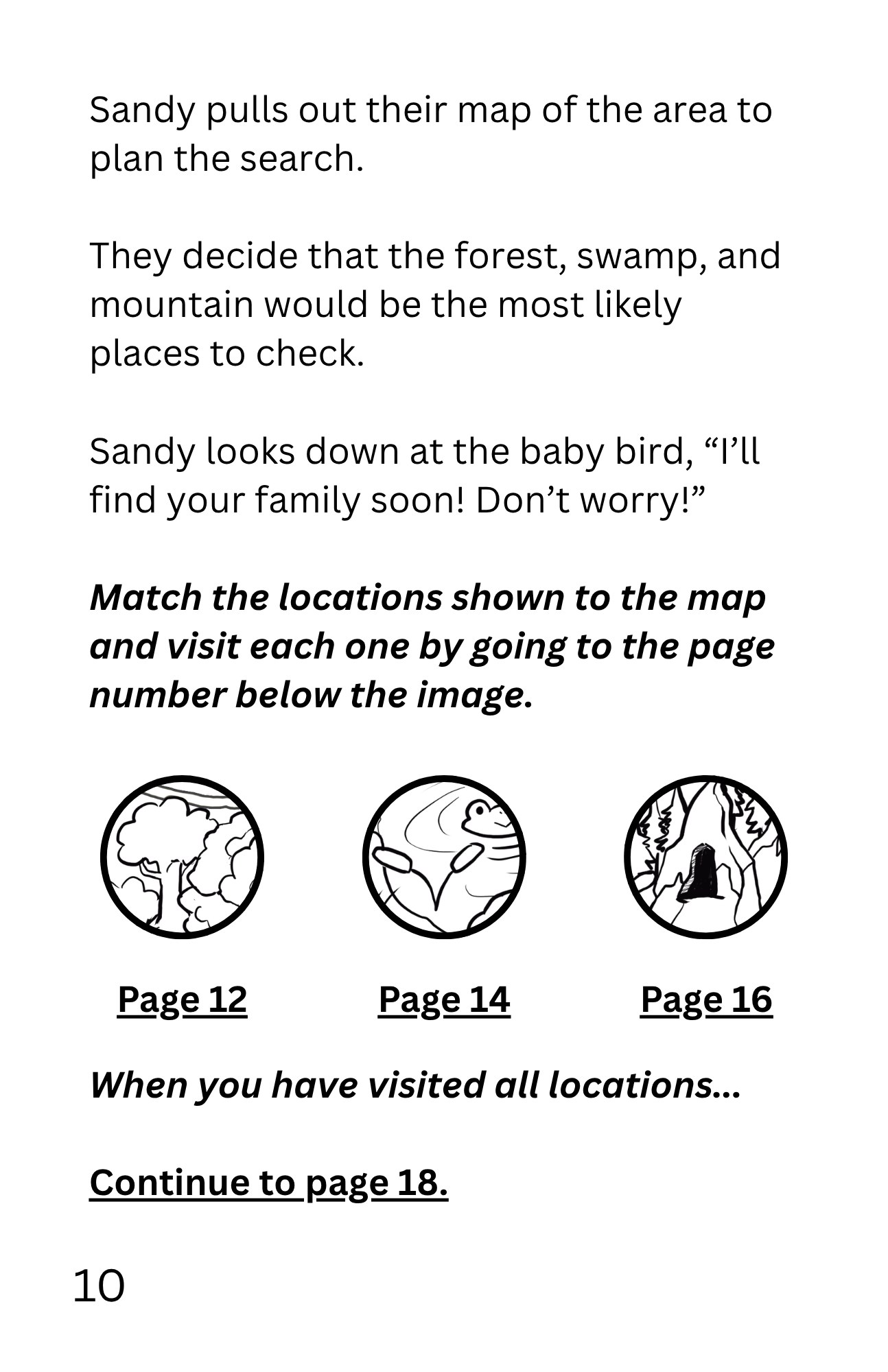 Screenshot 4 for StoryGuider: Sandy's Spring Search!