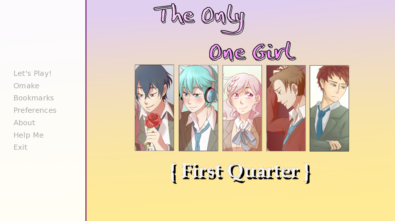 The Only One Girl { First Quarter } by Tofu Sheets Visual