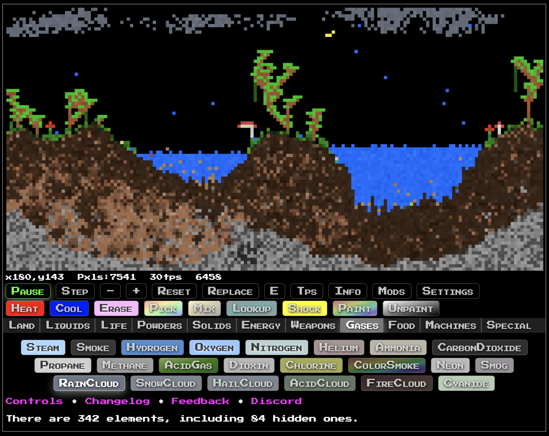 🌱 Creating an ecosystem in the Sandboxels browser game : indiegames