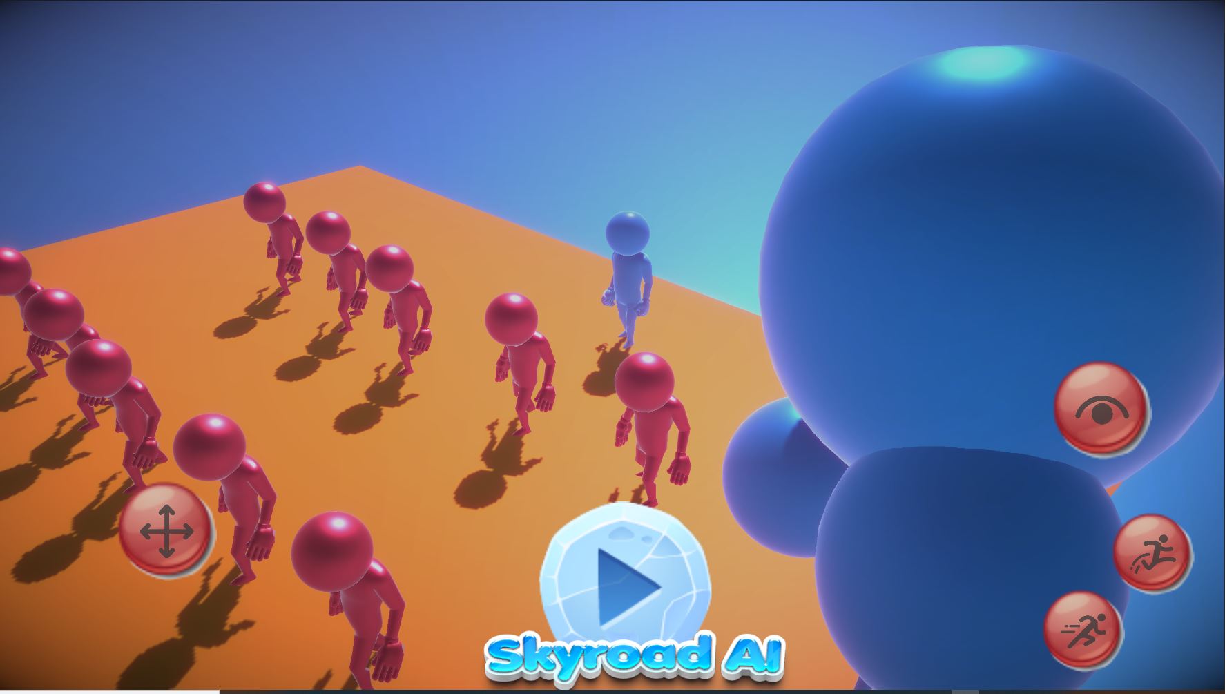 Skyroad AI Game by {DevLab}