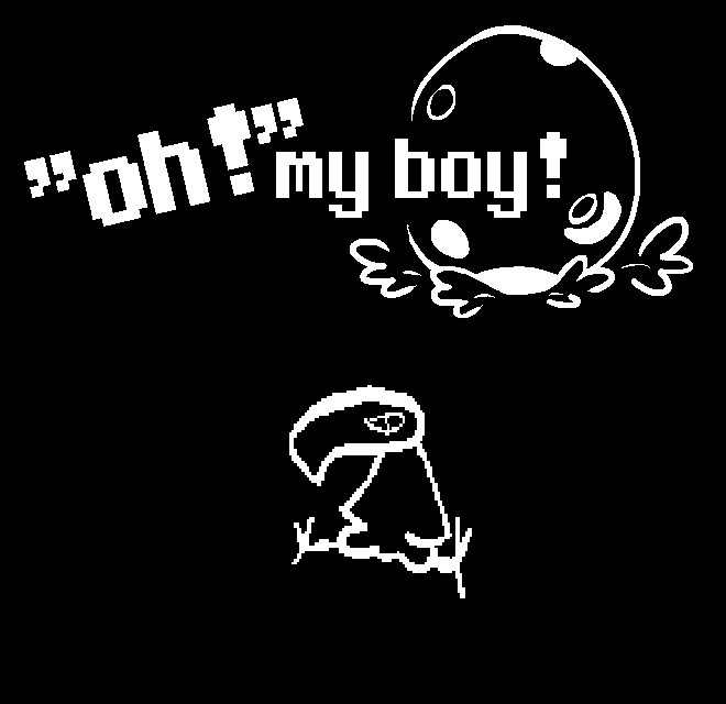 oh! my boy!