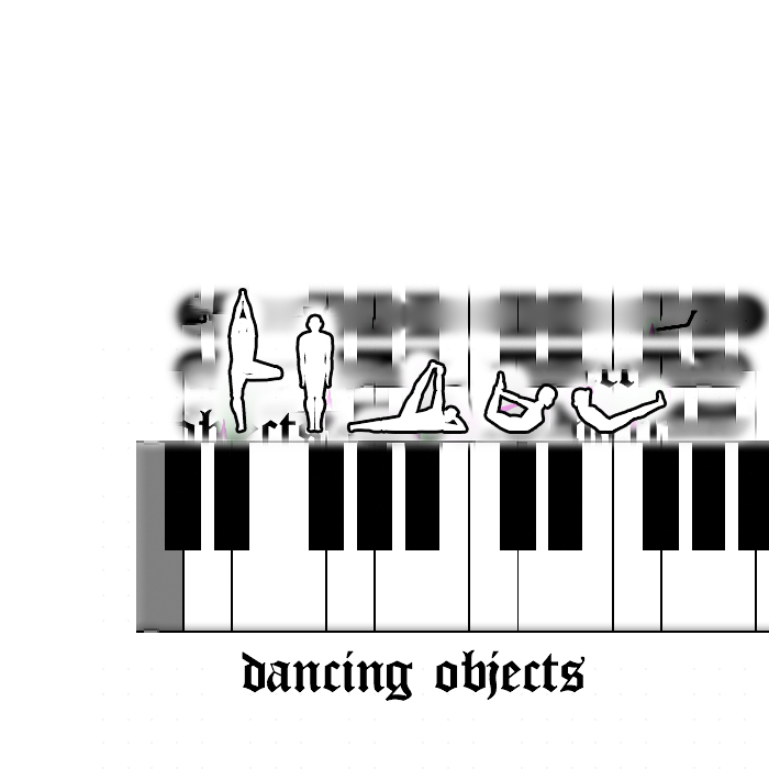 Dancing Objects by therapy font