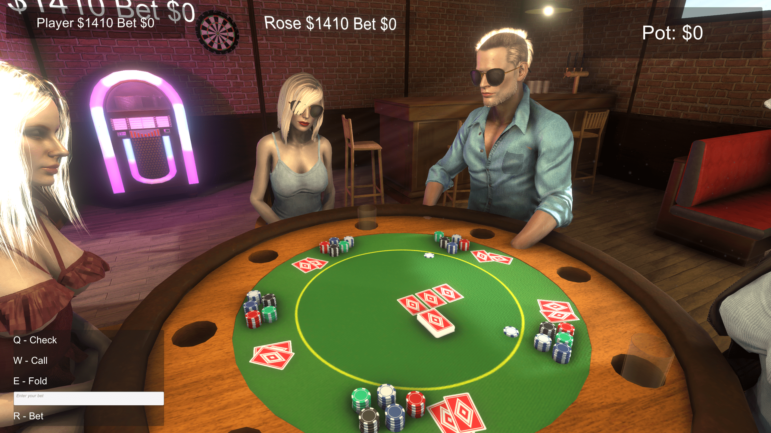 Strip poker online free game