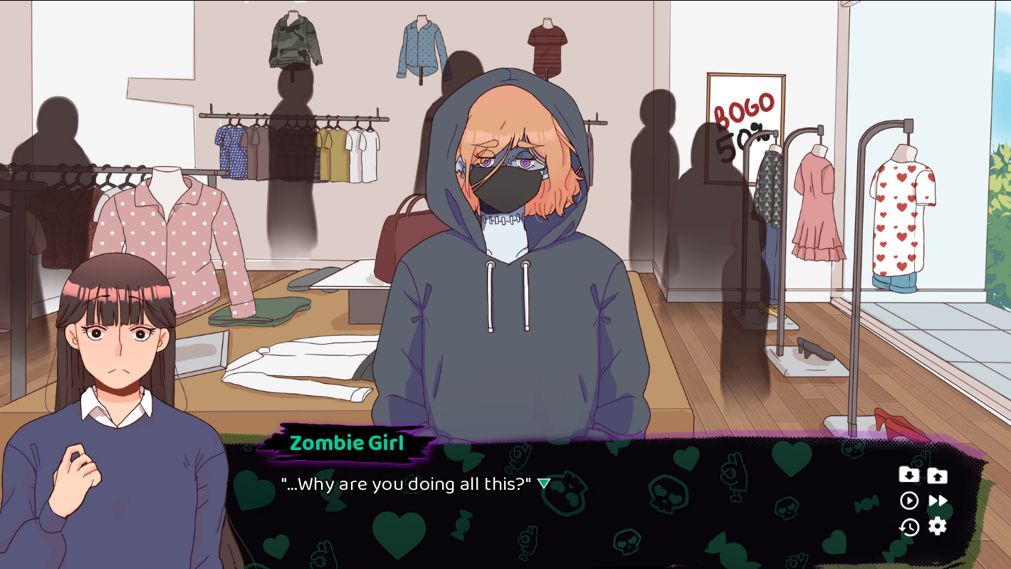 The Zombi That Broke My Heart: A Review - Girls on Games