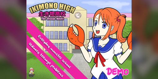Cover image for Ikimono High: The Visual Novel (Demo)