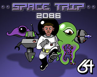 Cover image for Space Trip 2086 (C64)