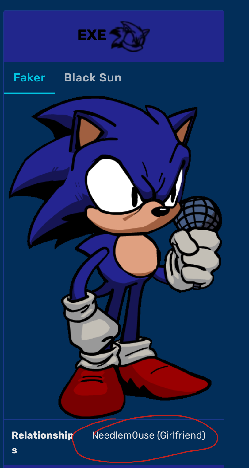 FNF Sonic with a gon? UPDATED ICONS!(VERY FIRST FNF MOD) by Faker Lord X  (HMTL Porter)