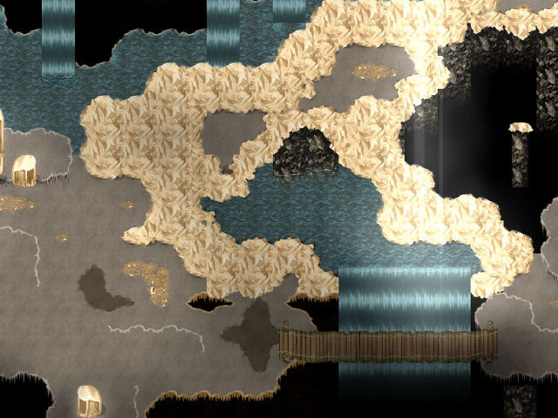 KR Crystal Cave Tileset for RPGs by Kokoro Reflections