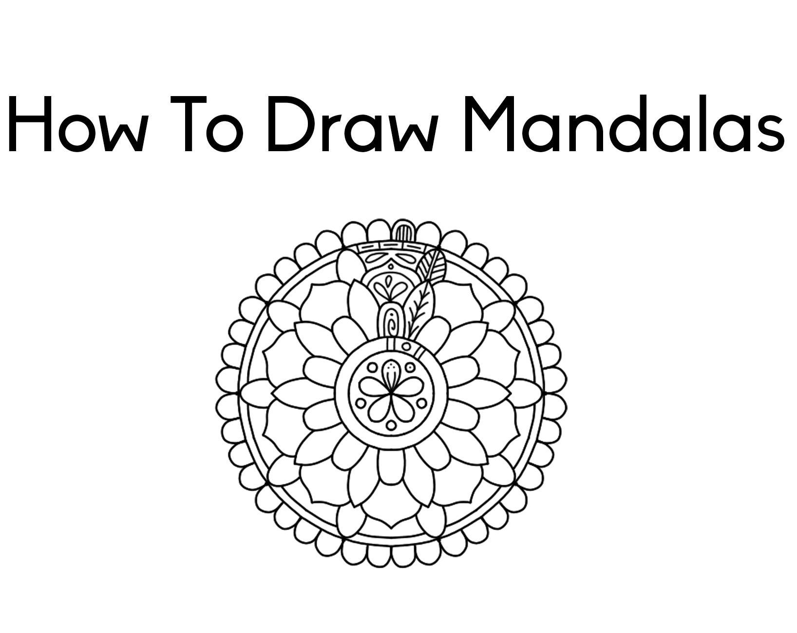 How to Draw Mandalas by Screwy Lightbulb